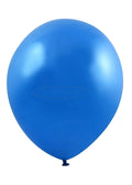 Round Latex Balloon — Blue (25 Pcs)