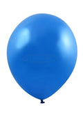 18" Round Latex Balloon — Blue (5 Pcs)