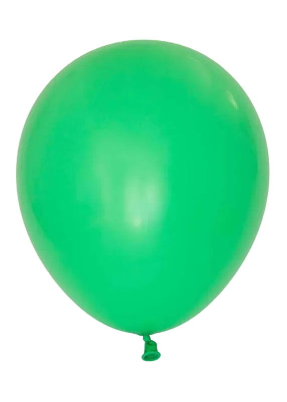 18" Round Latex Balloon — Green (5 Pcs)