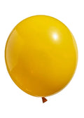 Round Latex Balloon — Lemon Yellow (25 Pcs)