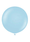 Round Latex Balloon — Maca Blue (25 Pcs)