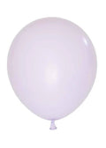 Round Latex Balloon — Maca Light Purple (25 Pcs)