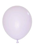 18" Round Latex Balloon — Maca Light Purple (5 Pcs)