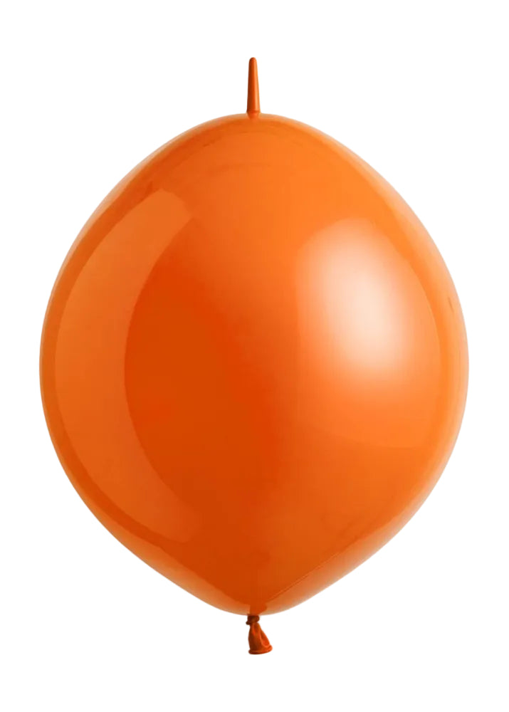 Link-O-Loon Balloon — Orange (25 Pcs)