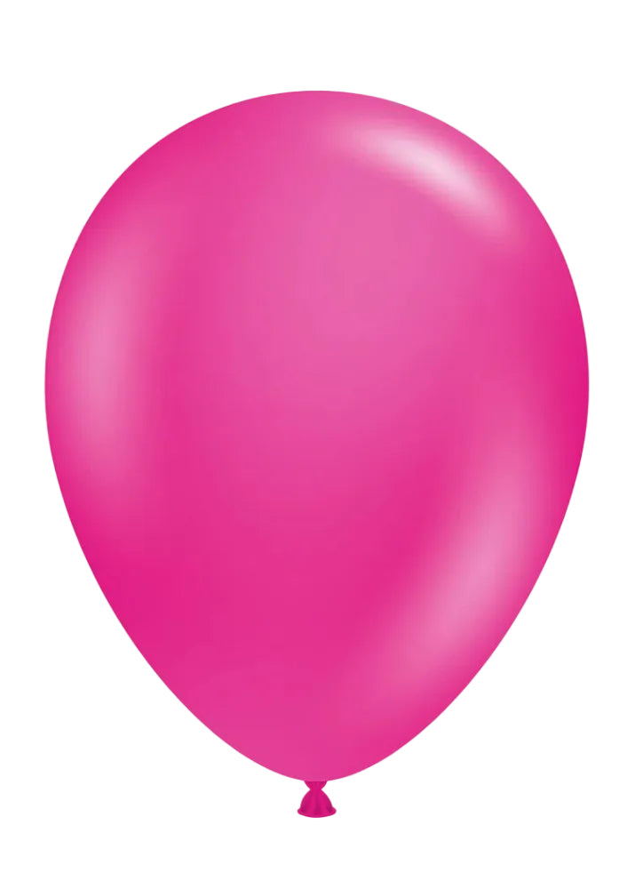 18" Round Latex Balloon — Pink (5 Pcs)