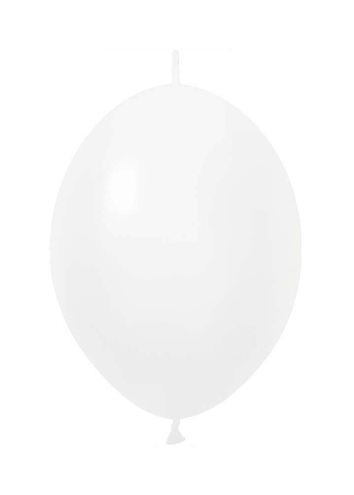 Link-O-Loon Balloon — White (25 Pcs)
